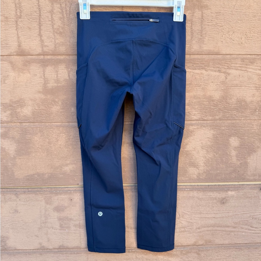 Lululemon navy blue women's leggings